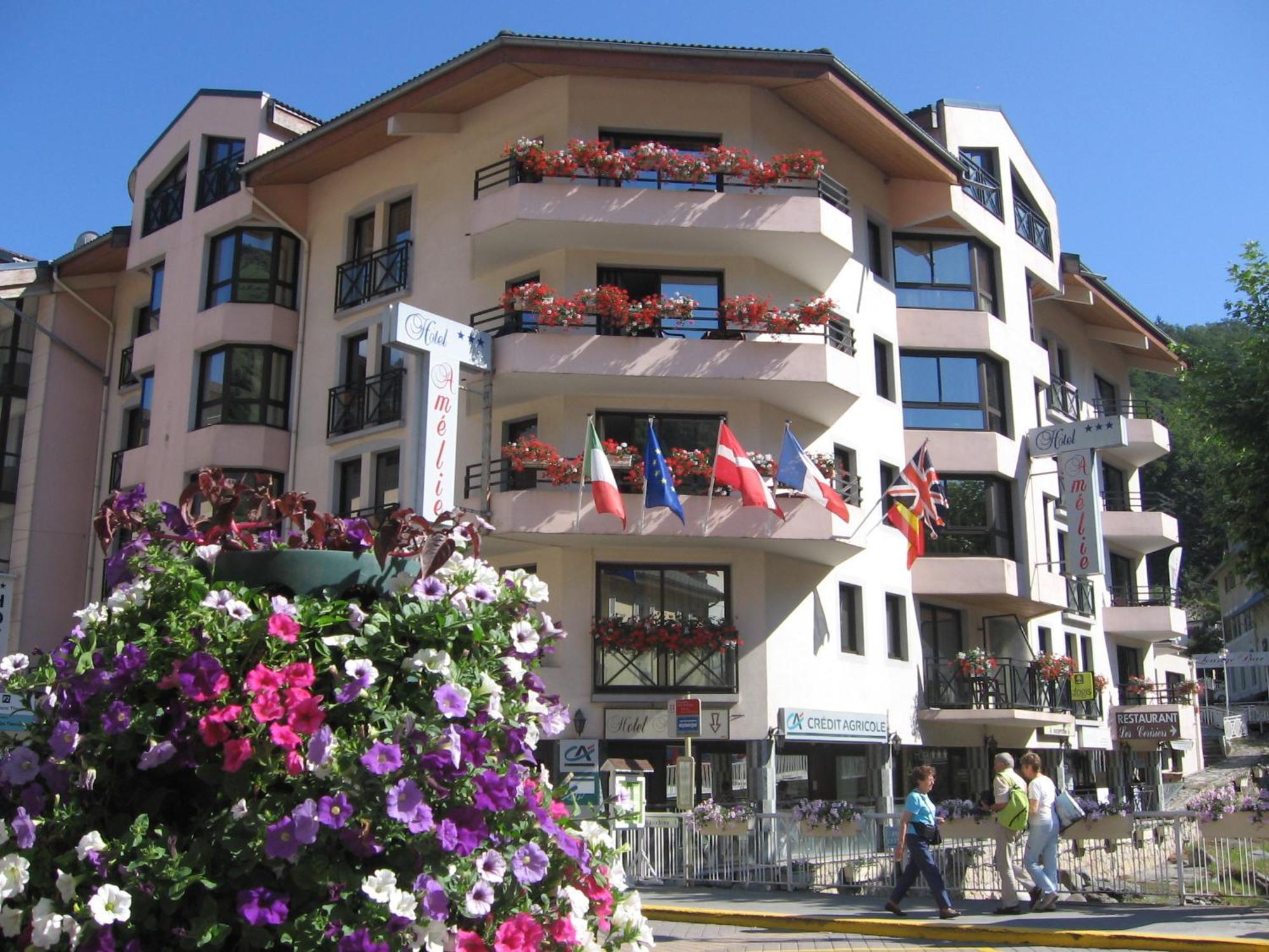 Hotel Amelie Brides-les-Bains Exterior foto